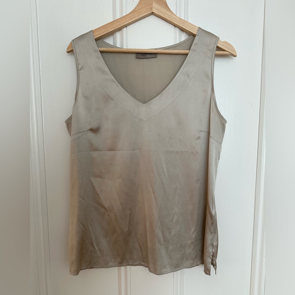 Falconeri silk top size medium